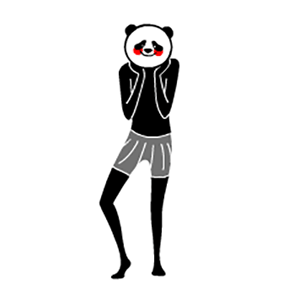 性感熊猫头表情包插图1