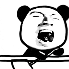熊猫头运动表情包