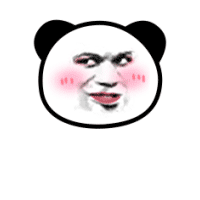 表情包｜奇奇怪怪的熊猫头表情包插图34