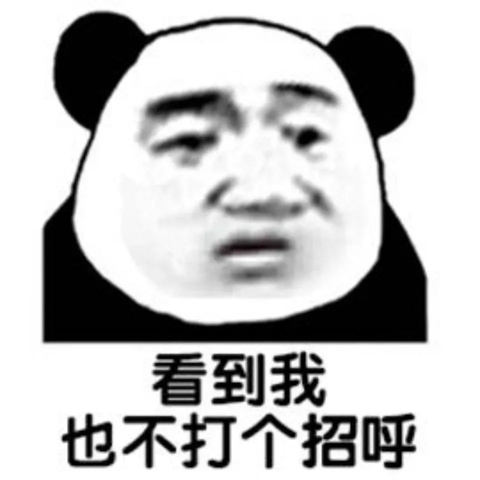 熊猫头表情包：凶个屁凶插图28