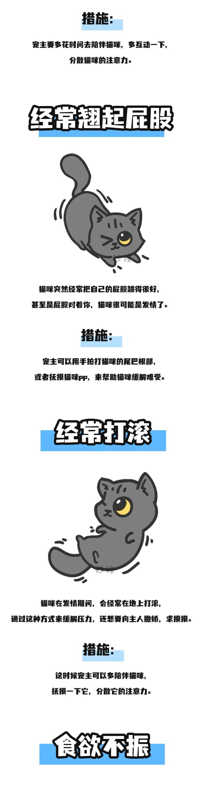 猫咪发情期的5大表现